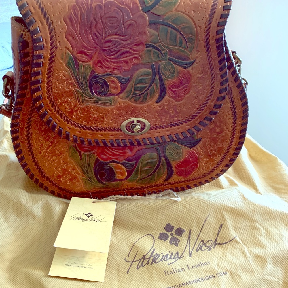 Patricia Nash Azzero saddle purse